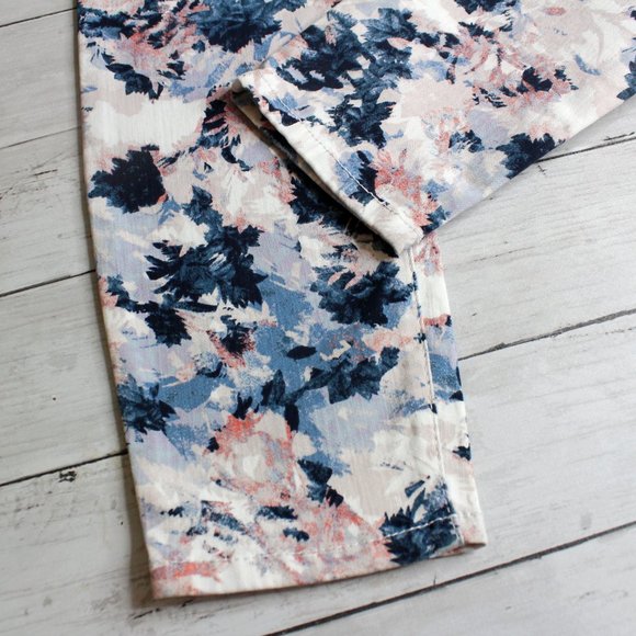 Flutter & Kick Women's Maternity Denim Blue Jeans Size 10 Skinny Leg - Picture 7 of 11